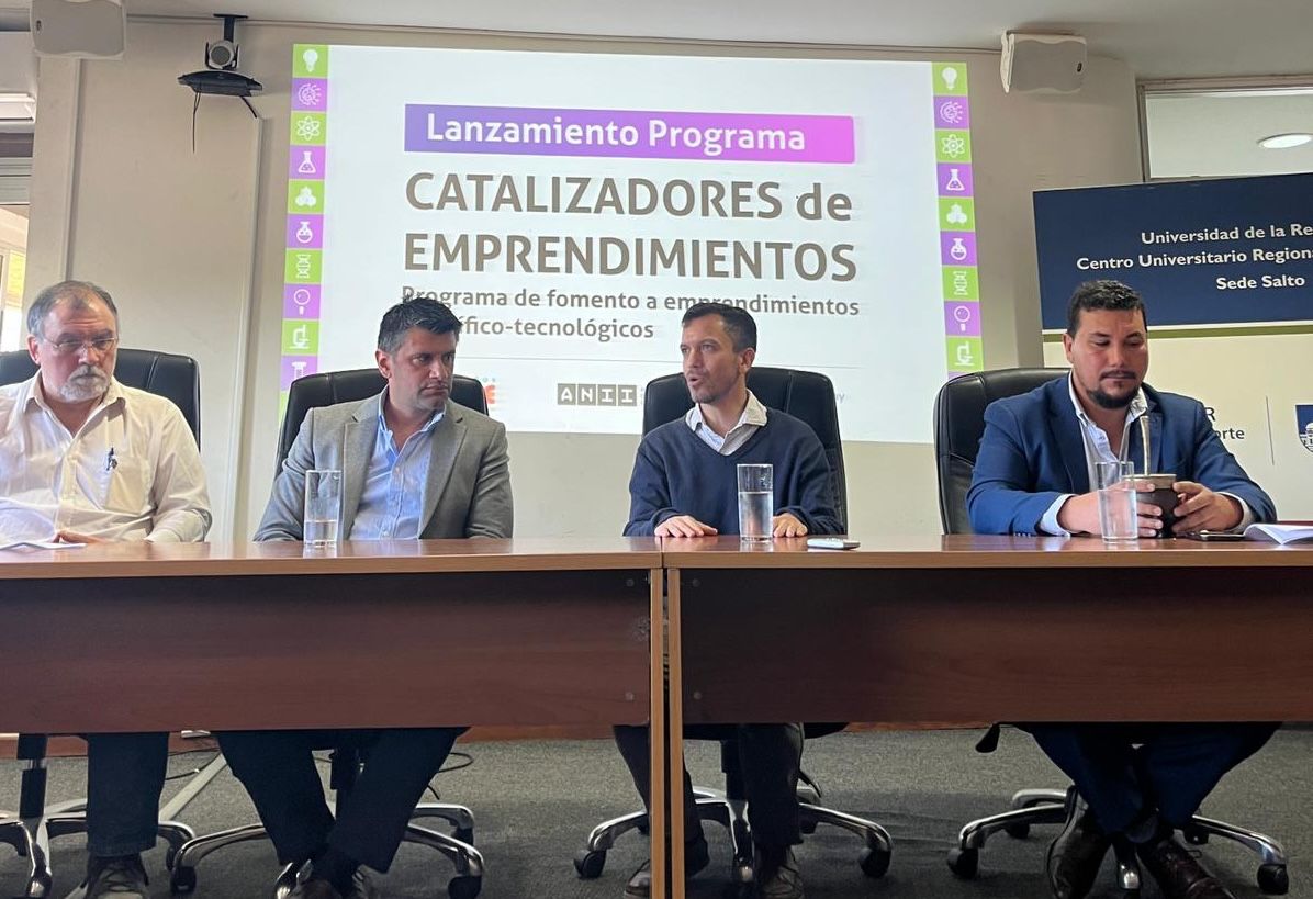 ANDE y ANII eligieron Salto para lanzar el programa Catalizadores de Emprendimientos ANDE y ANII eligieron Salto para lanzar el programa Catalizadores de Emprendimientos