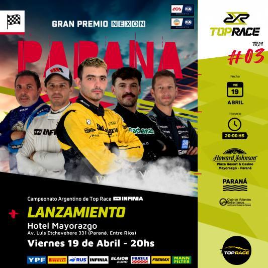 toprace: Se presenta la carrera de Paraná