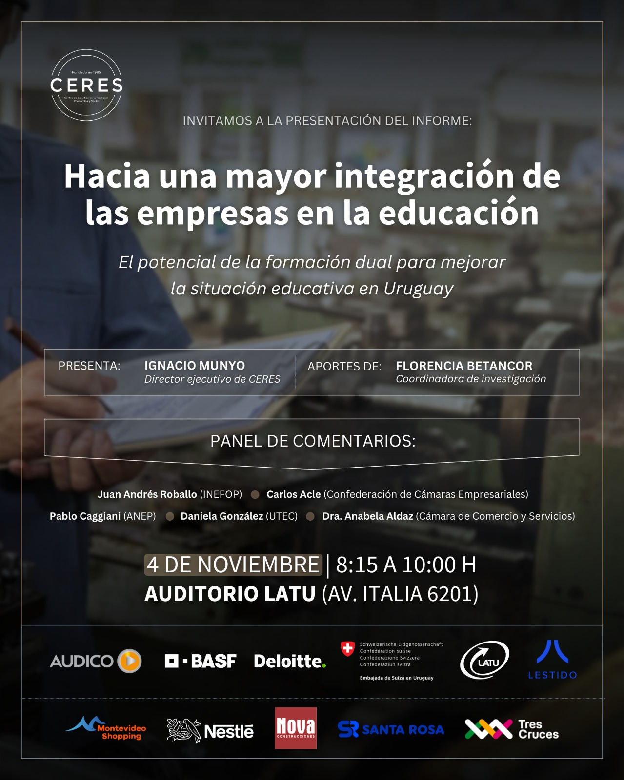 Informe: Hacia una mayor integración de las empresas en la educación Informe: Hacia una mayor integración de las empresas en la educación