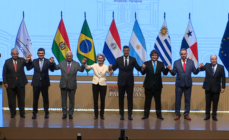 Mercosur y Unión Europea firmaron acuerdo de asociación tras 26 años de negociaciones Mercosur y Unión Europea firmaron acuerdo de asociación tras 26 años de negociaciones