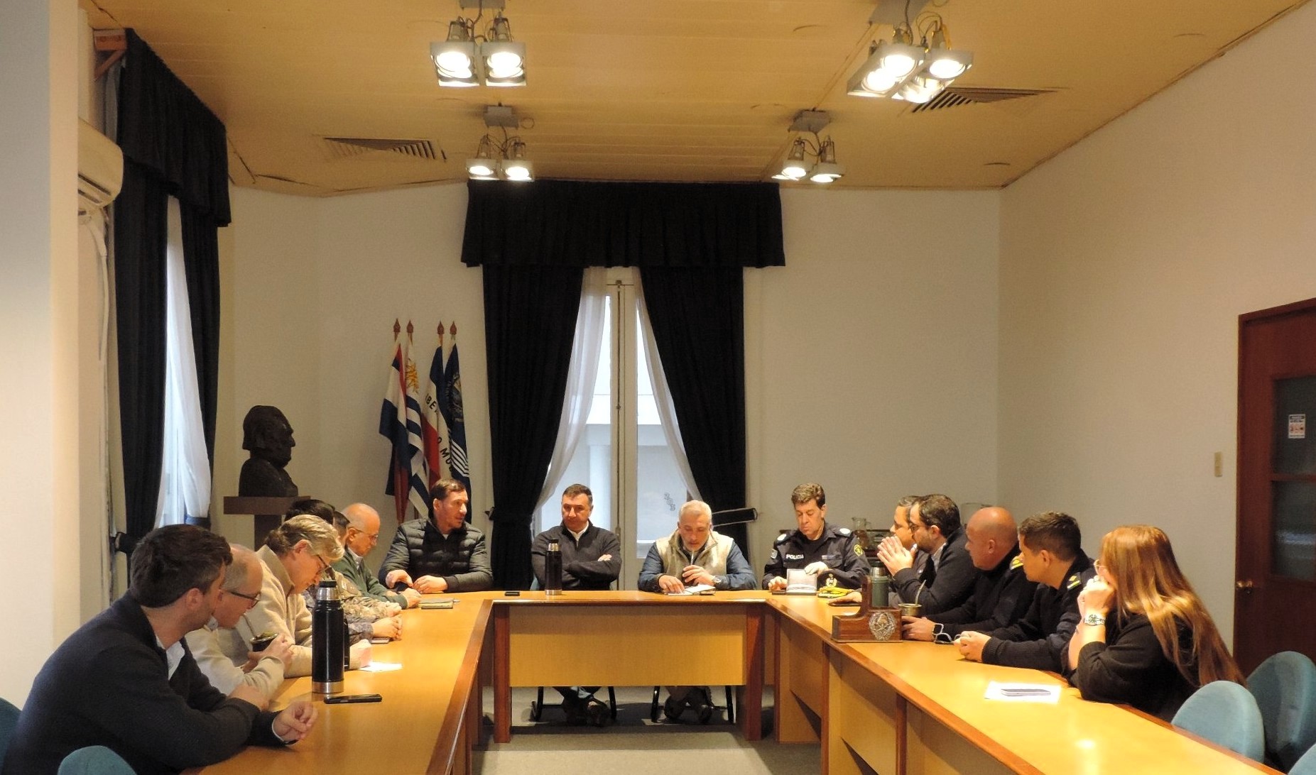 El Comité Departamental de Emergencias evaluó la situación y coordinó nuevas acciones tras el temporal El Comité Departamental de Emergencias evaluó la situación y coordinó nuevas acciones tras el temporal