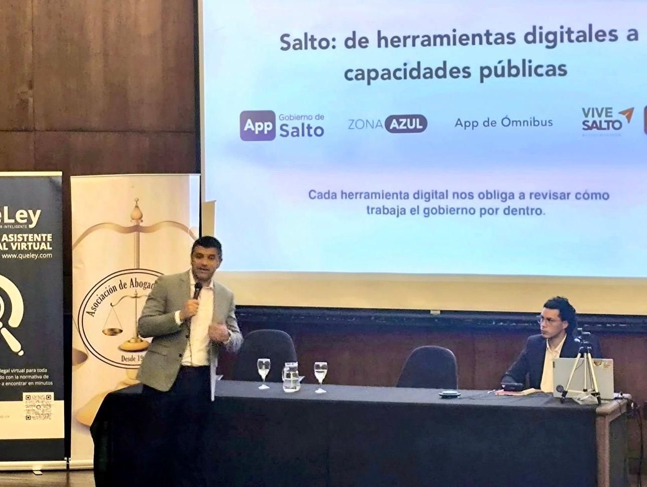 Gobierno de Salto participó del VI Congreso Internacional de Derecho Informático Gobierno de Salto participó del VI Congreso Internacional de Derecho Informático