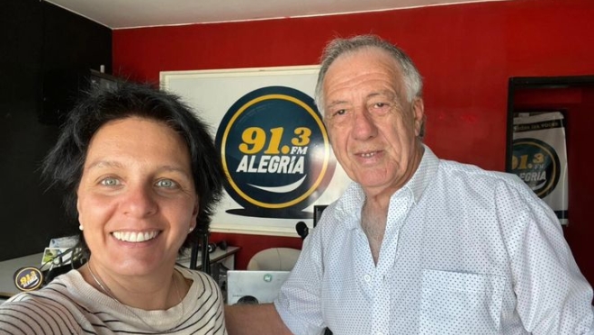 La visita a la Radio de la Contadora Soledad Marazzano Candidata a Diputada Lista 1358 “La Lista de Carolina” Frente Amplio