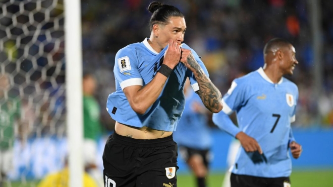 Uruguay derrotó a Bolivia 3-0
