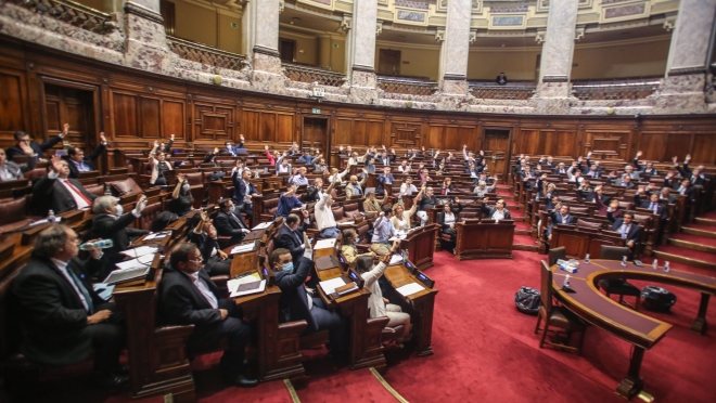 Diputados aprobó por unanimidad el proyecto de ley de financiamiento de los partidos políticos