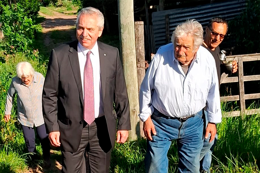 Alberto Fernández se reunió con Mujica