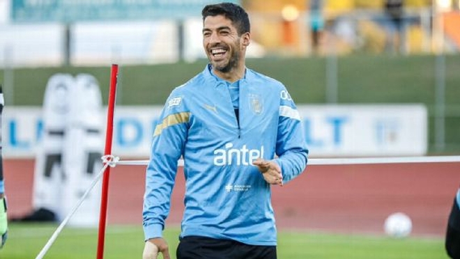 Luis Suárez está entre los reservados por la selección uruguaya para noviembre