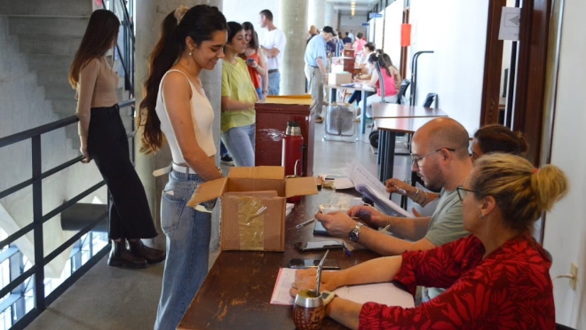 Con 8.225 habilitados para votar en la sede Salto Udelar, se realizan las Elecciones Universitarias 2023.