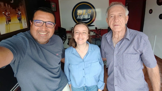 Nos visitó Lis Centomo Lista 180 Coalición Republicana, Lista de Albisu electo Intendente de Salto.