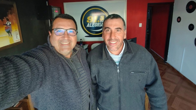 La visita a la Radio de Mario Rossi contando lo que se viene en el Curso Práctico de Doma Racional en La Buena Rienda Termas del Dayman y muchas mas novedades