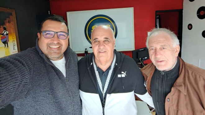 La visita a la Radio de Francisco Pancho Blardoni ya en la cuenta regresiva del cambio de mando en la Intendencia de Salto y como viene marchando la transición