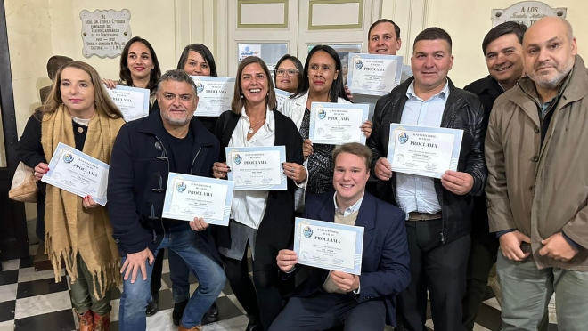 Lista 434: Proclamación de autoridades departamentales – Elecciones 2025
