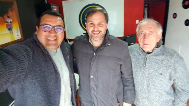 La visita a la Radio de Marcelo Malaquina, mucho para hablar, lo que dejaron las Elecciones Departamentales