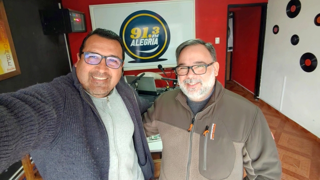 La visita a la Radio de Pablo Williams Edil Lista 180 Partido Nacional – CORE