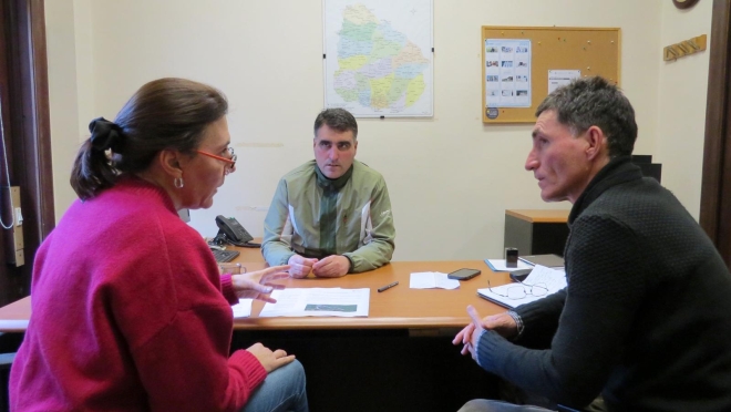 Reunión en Mevir con su Presidente y anuncios para Salto.