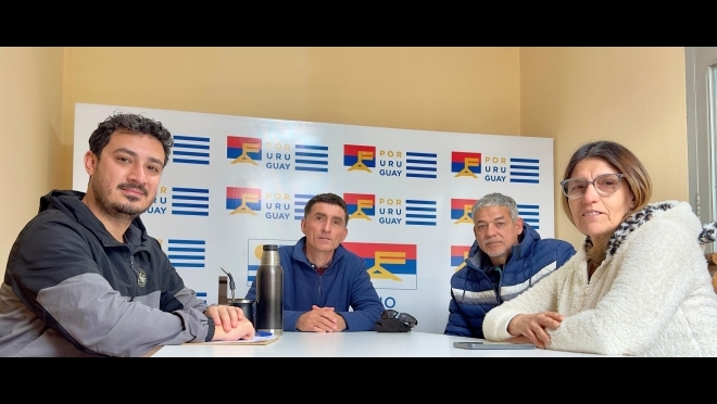 Por el Dr. Alvaro Lima- Diputado FA en Salto: Reunión con miembros de la Federación citrícola de Salto.