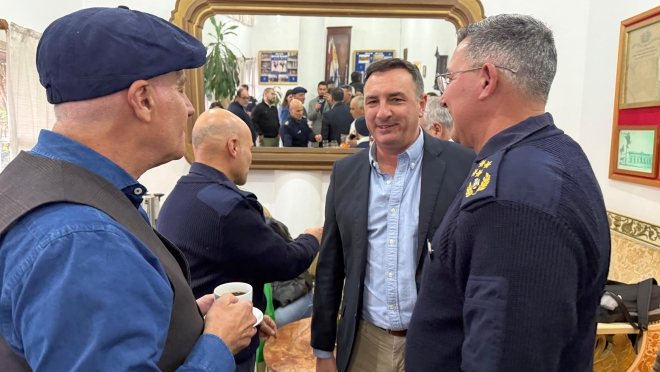 Albisu mantuvo encuentro con el Ministro del Interior en Salto