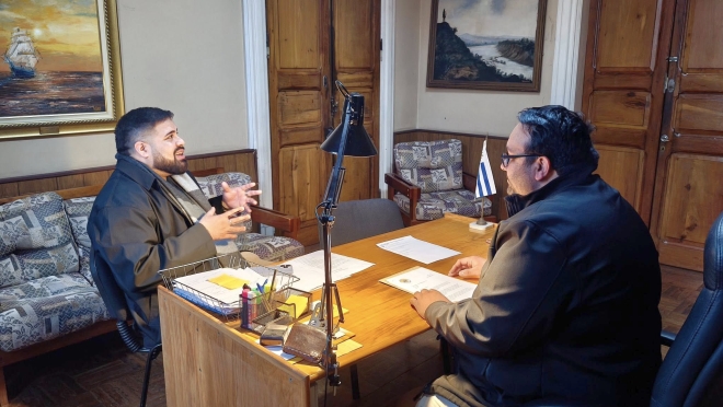 Junta Departamental de Salto: Reunión con el Club de Leones Salto Los Azahares