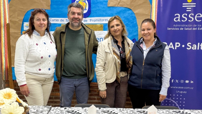 RAP ASSE Salto: La Red de Atención Primaria Salto de ASSE, en coordinación con la Red de Municipios y Comunidades Saludables, que cuenta con el apoyo de la Organización Panamericana de la Salud (OPS)
