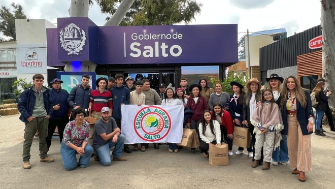 Salto avanza con su propuesta en la Expo Prado y este martes inaugura oficialmente su stand