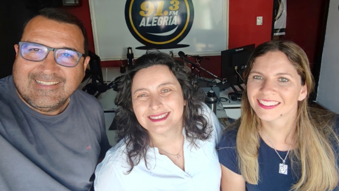 La visita a la Radio de Sandra y Nataly de Tarjeta Club del Este contando todas las novedades de este cierre de año