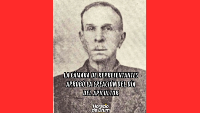 La cámara de representantes aprobó la creación del Día del Apicultor