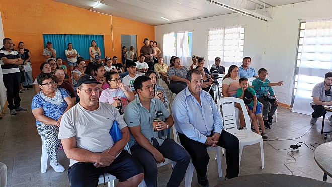Director de Descentralización participó del sorteo de 45 viviendas de Mevir en Pueblo Belén