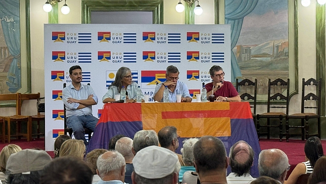 Frente Amplio Departamental Salto: Se realizó instancia de diálogo y reflexión abierta con referentes clave de nuestra gestión nacional