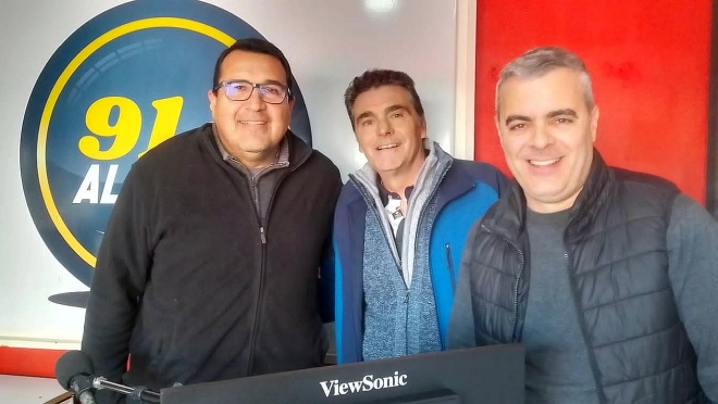 Marozzini y Alejandro Introini Empresario Hotelero. Muchas promociones para visitar Federación!
