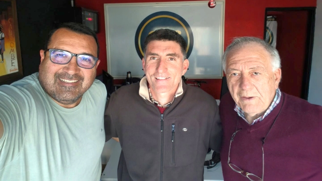 La visita a la Radio del Dr Álvaro Lima Diputado por el Frente Amplio