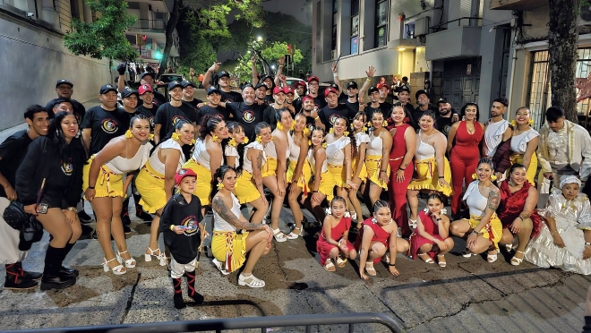 Siete comparsas participaron en la Prueba de Admisión de Lubolos en Salto Siete comparsas participaron en la Prueba de Admisión de Lubolos en Salto