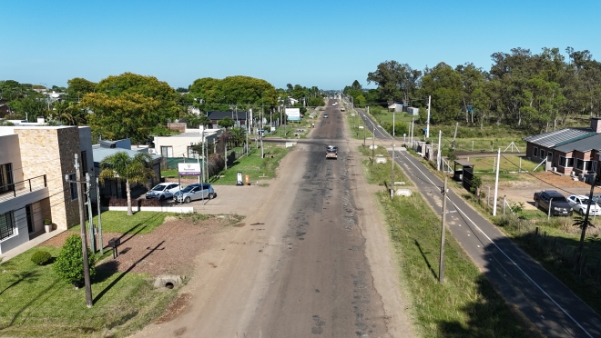 Albisu acompañó el inicio de la cuarta y última etapa de las obras en Apolón y Ramón Vinci