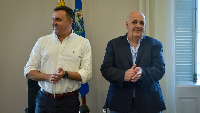 Francisco Blardoni asumió como Intendente interino de Salto Francisco Blardoni asumió como Intendente interino de Salto