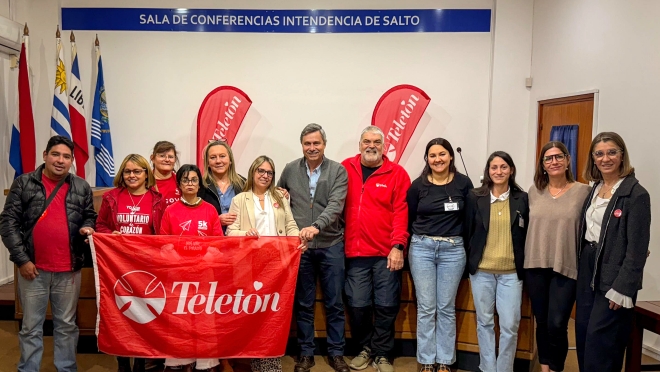 Lanzamiento en Salto de la Teletón 2025: “De corazón a corazón”