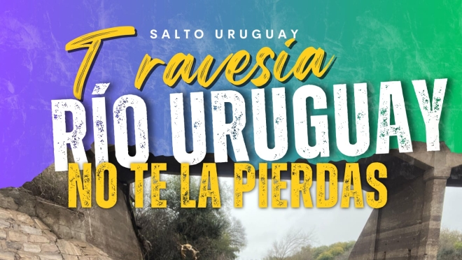 Este sábado 27 de setiembre, a partir de las 13:30 horas, se realizará en Salto una nueva edición de la Travesía por el Río Uruguay