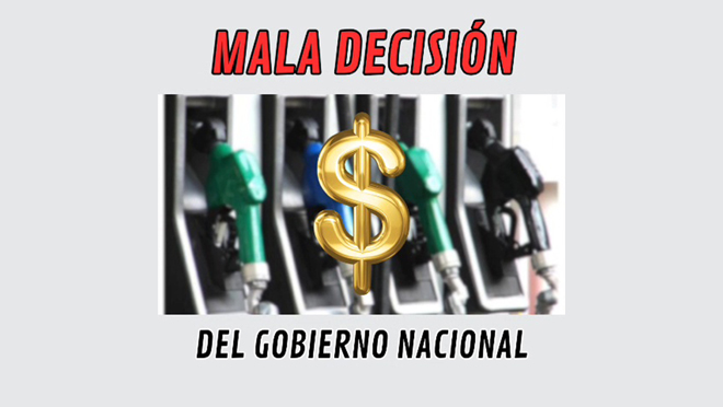 Mala decisión del Gobierno Nacional tomada desde un escritorio